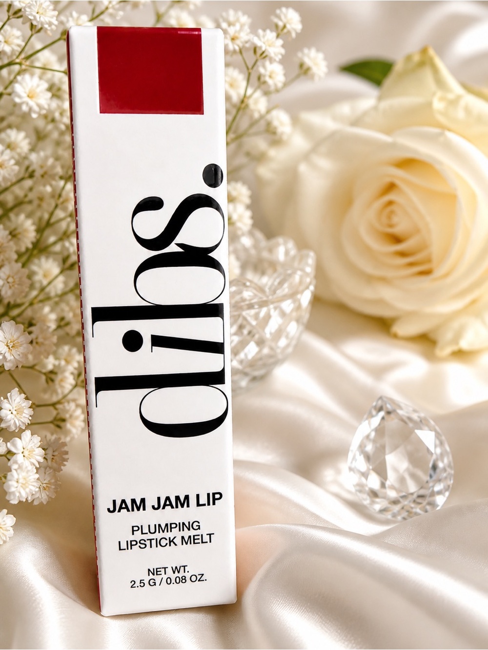 OLVI'S Jam Jam Lip Plumping Lipstick Melt — Vibrant Red